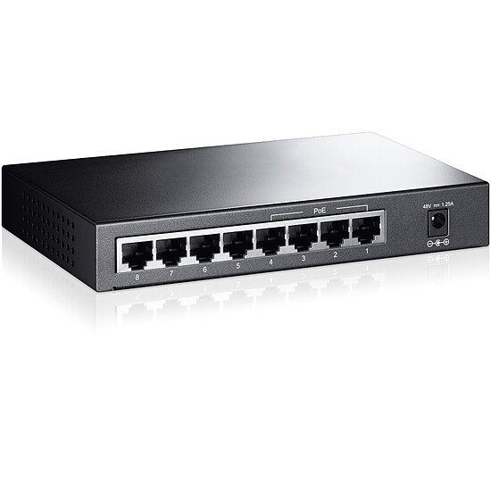 Switch et Commutateur TP-Link TL-SF1008P  - Autre vue