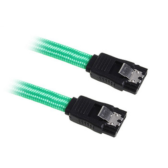 Câble d'alimentation BitFenix Alchemy Câble SATA III 6 Gb/s Vert - 30cm