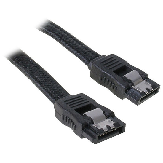 Câble Serial ATA BitFenix Alchemy Câble SATA III 6 Gb/s Noir - 30cm