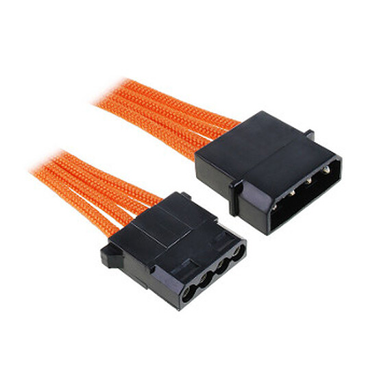 Alimentation BitFenix Alchemy Rallonge Molex Orange - 45 cm