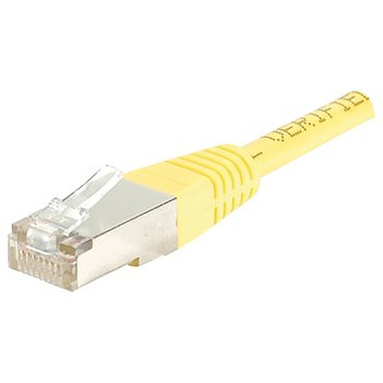 Câble RJ45  Câble Ethernet RJ45 Cat 6 FTP Jaune - 5 m