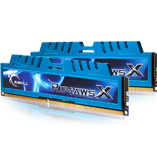 Mémoire G.Skill Extreme3 Ripjaws X DDR3 2 x 4 Go 1600 MHz CAS 8