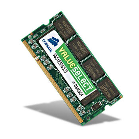 Mémoire Corsair Value Select SO-DIMM DDR3 8 Go 1333 MHz CAS 9