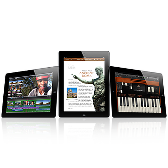 Tablette Apple Nouvel iPad - Wi-Fi - 64Go (noir)