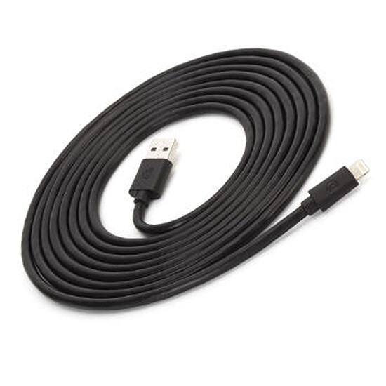 Adaptateurs et câbles Griffin Câble Lightning / USB (noir) - 3 mètres