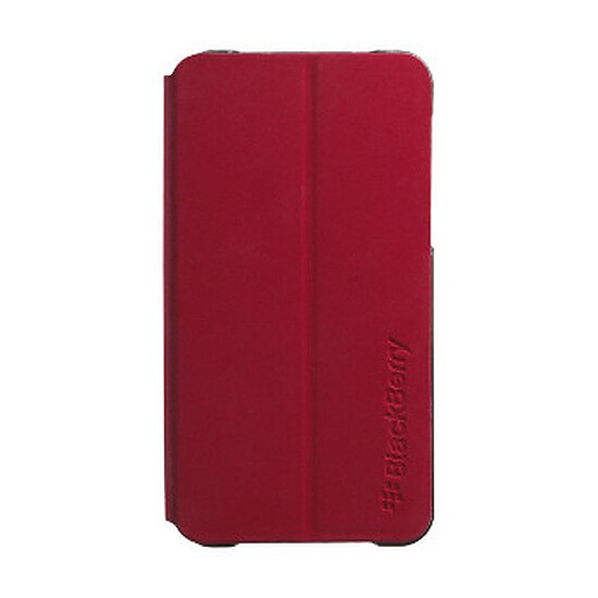 Coque et housse BlackBerry Etui flip shell (rouge) - Z10