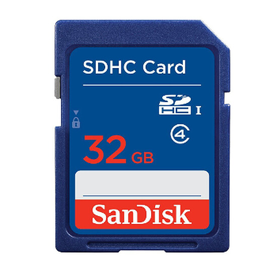 Carte mémoire Sandisk SDHC 32 Go (Classe 4)