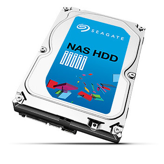 Disque dur interne Seagate NAS HDD SATA III 6 Gb/s - 2 To