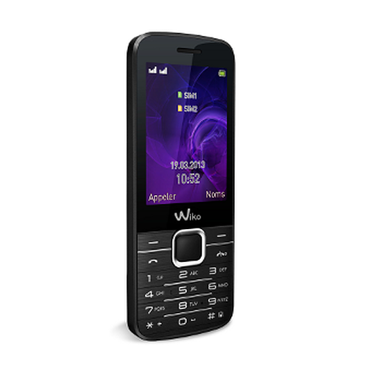 Smartphone et téléphone mobile Wiko Kar 2 (noir)