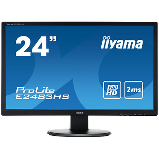 Écran PC Iiyama ProLite E2483HS-B1 - 24"