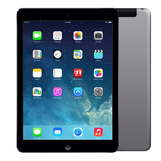 Tablette Apple iPad Air - Wi-Fi + Cellular - 64Go (Gris sidéral)