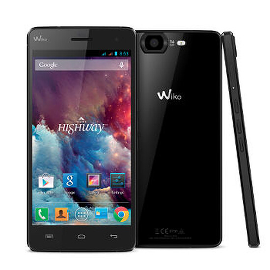 Smartphone et téléphone mobile Wiko Highway (noir)