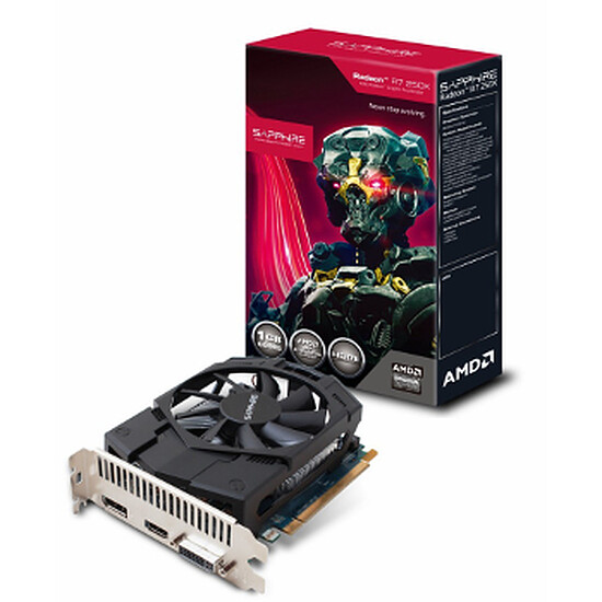 Carte graphique Sapphire Radeon R7 250X - 1 Go (DDR5)