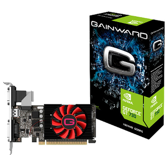 Carte graphique Gainward GeForce GT 730 - 1 Go (DDR5)