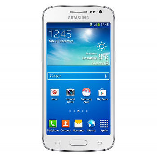 Smartphone et téléphone mobile Samsung Galaxy Core 4G LTE (blanc)