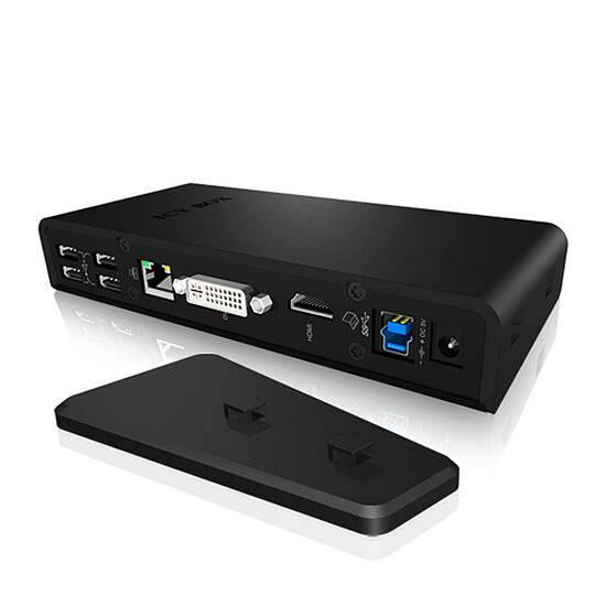 Station d'accueil PC portable Icy Box Adaptateur multifonctions - IB-DK2241AC - Autre vue