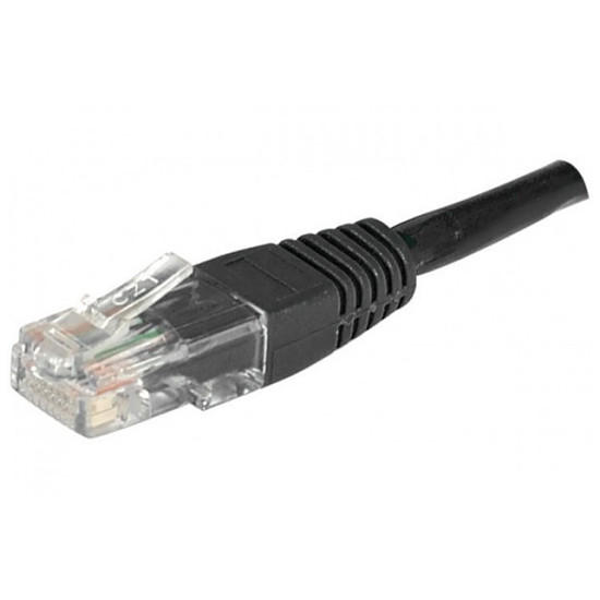 Câble RJ45 Cable RJ45 Cat 5e UTP (noir) - 3 m