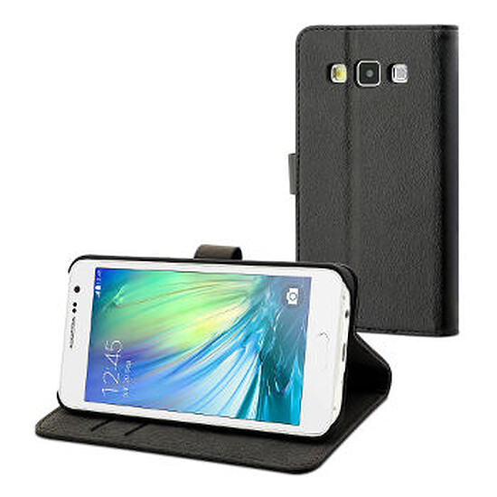Coque et housse Muvit Etui folio slim (noir) - Samsung Galaxy A3