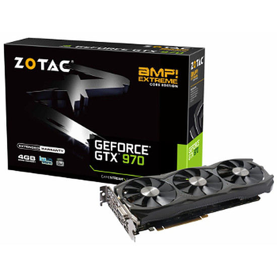 Carte graphique Zotac GeForce GTX 970 AMP! Extreme Core Edition - 4 Go