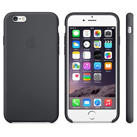 coque iphone 6 silicone noir apple
