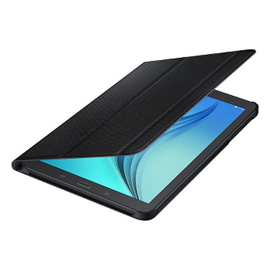 Accessoires tablette tactile Samsung Étui Book Cover - Galaxy Tab E - Noir