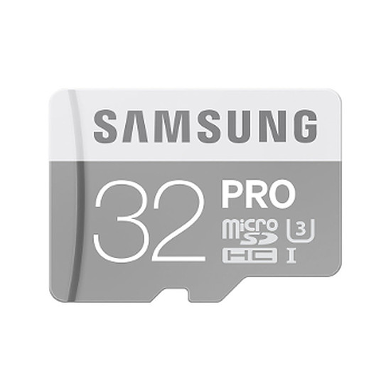 Carte mémoire Samsung Pro microSDHC 32Go (90Mo/s)