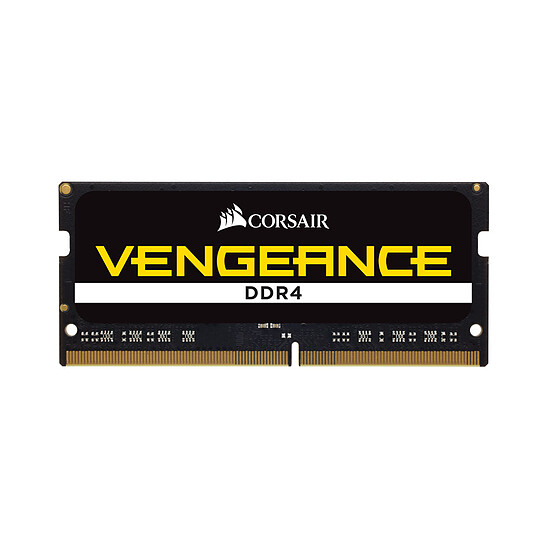 Mémoire RAM Corsair Vengeance SO-DIMM DDR4 2 x 4 Go 2400 MHz CAS 16 - Autre vue