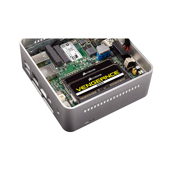 Mémoire RAM Corsair Vengeance SO-DIMM DDR4 2 x 4 Go 2400 MHz CAS 16 - Autre vue