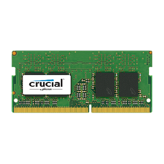 Mémoire Crucial 8 Go (1 x 8 Go) DDR4 2400 MHz CL17 DR SO-DIMM