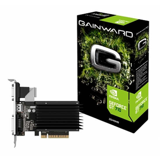 Carte graphique Gainward GeForce GT 710 Silent FX - 2 Go