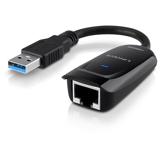 Câble USB Linksys Adaptateur Ethernet USB 3.0 vers RJ45 Gigabit