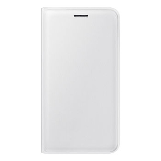 Coque et housse Samsung Flip Wallet Cover (blanc) - Galaxy J1 2016