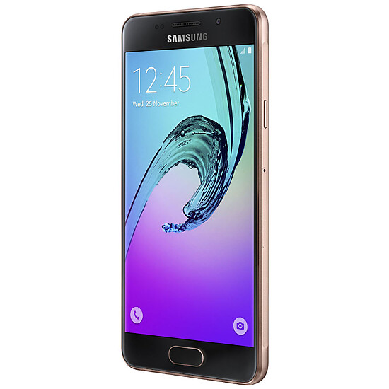 Smartphone reconditionné Samsung Galaxy A3 2016 (or rose) · Reconditionné - Autre vue