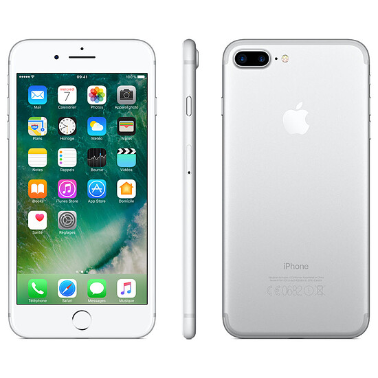 Smartphone reconditionné Apple iPhone 7 Plus (argent) - 256 Go · Reconditionné - Autre vue