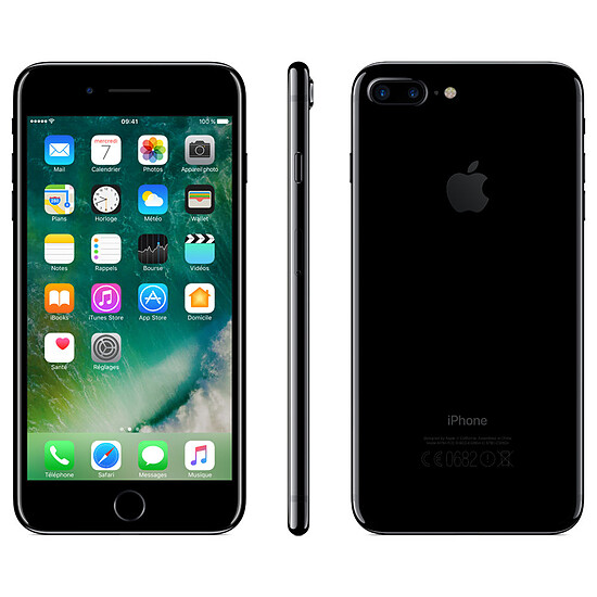 Smartphone reconditionné Apple iPhone 7 Plus (noir de jais) - 256 Go · Reconditionné - Autre vue