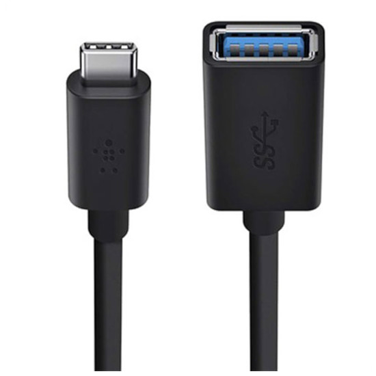 Belkin Adaptateur USB 3.0 - Type C vers USB Type A (M/F) - Câble USB Belkin  sur