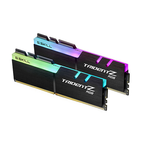 Mémoire RAM G.Skill Trident Z RGB - 2 x 16 Go (32 Go) - DDR4 4000 MHz - CL18