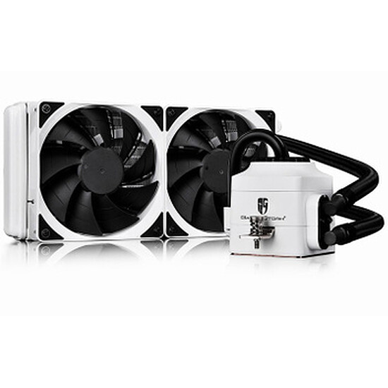 Refroidissement processeur DeepCool Gamer Storm Captain 240 EX V1 Blanc