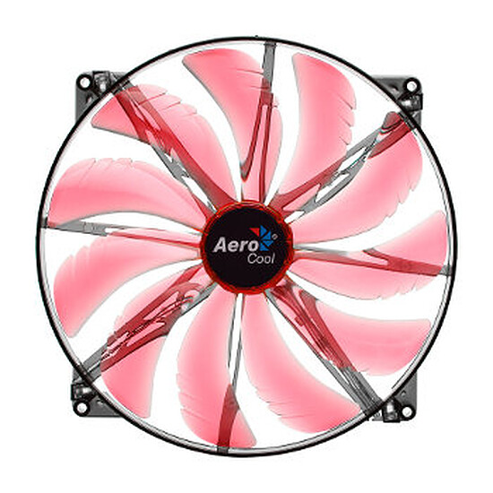 Ventilateur Boîtier Aerocool Silent Master Red Led - 200 mm