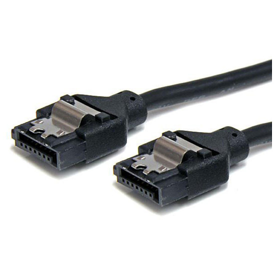 Câble Serial ATA StarTech.com Câble SATA rond à verrouillage 45 cm