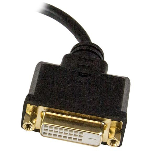 Adaptateur DVI StarTech.com Câble Adaptateur Micro HDMI vers DVI-D M/F - 20cm - Autre vue