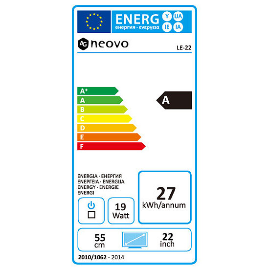 Écran PC Neovo LE22 IPS  - Autre vue
