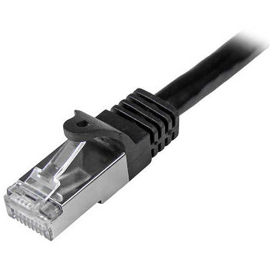 Câble Ethernet plat RJ45 5M - Noir