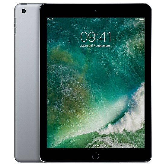 Tablette reconditionnée Apple iPad Wi-Fi - 128 Go - Gris sidéral · Reconditionné - Autre vue