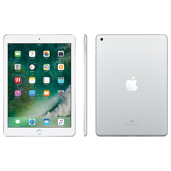 Tablette reconditionnée Apple iPad Wi-Fi - 128 Go - Argent · Reconditionné - Autre vue