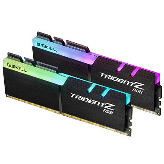 Mémoire RAM G.Skill Trident Z RGB DDR4 2 x 16 Go 3200 MHz CAS 16