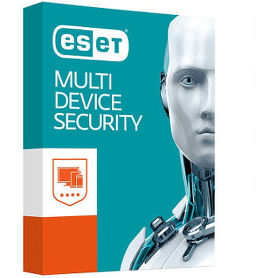 Antivirus et sécurité ESET Multi-Device Security Pack 2017 (1 an 5 postes)