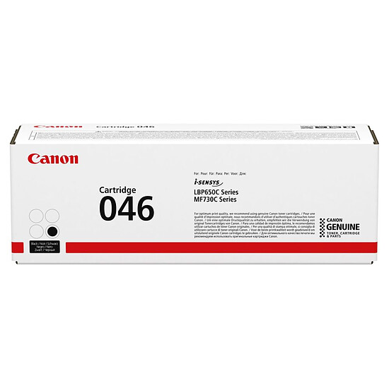 Toner imprimante Canon 046 BK (Noir)