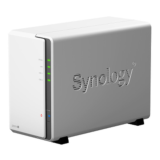 Serveur NAS Synology NAS DS216j avec 8 To (2 x 4 To WD RED)