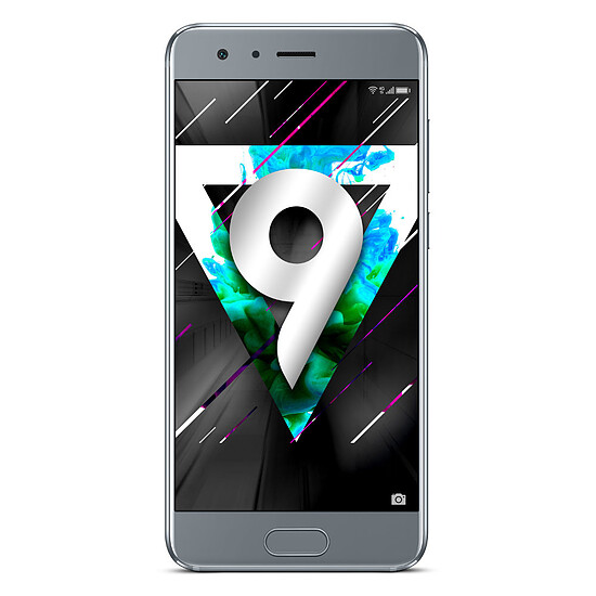 Smartphone reconditionné Honor 9 (argent) · Reconditionné - Autre vue